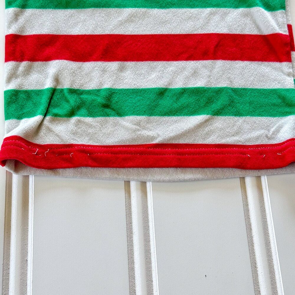 4/$10 - Cat & Jack Christmas Stripped Fleece Pajamas Set - Picture 3 of 9